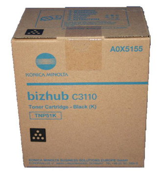 Konica A0X5155 Toner Black for C3110 A0X5155