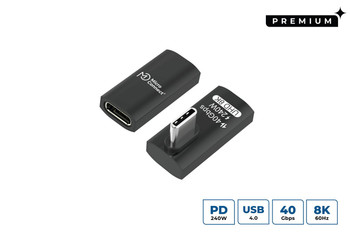 MicroConnect USB4-CCFAS-240W Premium USB4 Gen 3x2 USB-C USB4-CCFAS-240W