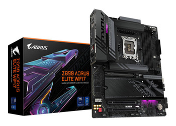Gigabyte Z890 AORUS ELITE WIFI7 Motherboard - Supports Intel Z890 AORUS ELITE WIFI7