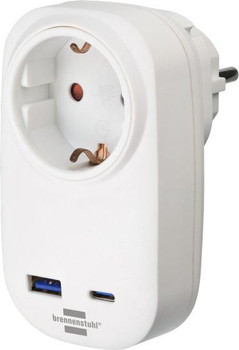 Brennenstuhl 1508210010 Power Plug Adapter Type F 1508210010