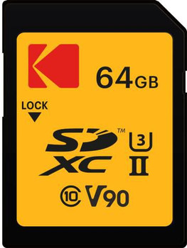 Kodak EKMSD64GUHS2V2K Memory Card 64 Gb Sdxc Uhs-Ii EKMSD64GUHS2V2K