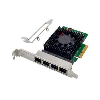 MicroConnect MC-PCIEX4-I225-T4 Network Card PCIe x4 I225-T4 MC-PCIEX4-I225-T4