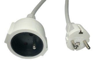 MicroConnect MC-PE0200FRW Power Extension Cord  EU to MC-PE0200FRW