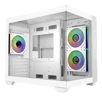 Cooler Master E481-WHNN-S00 Elite 481 Wood Mini Tower E481-WHNN-S00
