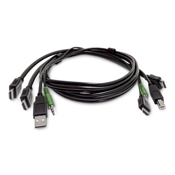 StarTech.com SK2HDMMKVM06-TAA 6Ft 1.8M Dual-Hdmi Kvm SK2HDMMKVM06-TAA