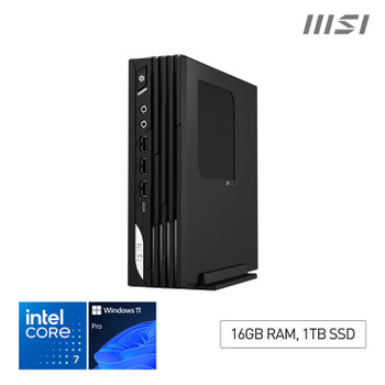 MSI Pro DP21 14M Intel Core 7 14700 Desktop PC DP21 14M SFF Mini Computer HTPC 1 PRO DP21 14M i7 14700 FS 16GB 1TB W11P