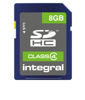 Integral INSDH8G4V2 8Gb Sdhc Mlc Flash Cl4 INSDH8G4V2