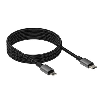 Vision TC 1MLTGMAG/BL Lightning Cable 1 M Black TC 1MLTGMAG/BL