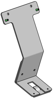 Ergonomic Solutions AXF087-02 Adjustable angled bracket AXF087-02