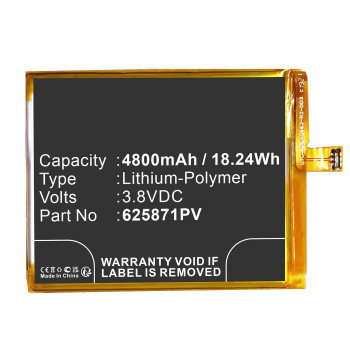 CoreParts MBXMP-BA1819 Battery 3.8V 4800mAh 18.24Wh MBXMP-BA1819