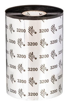 Zebra 03200BK06045 Ribbon. Wax/Resin. 60mm x 450m 03200BK06045
