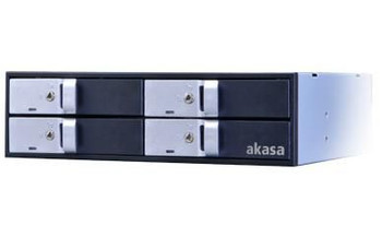 Akasa AK-IEN-02 Drive Bay Panel 2.5" Black AK-IEN-02