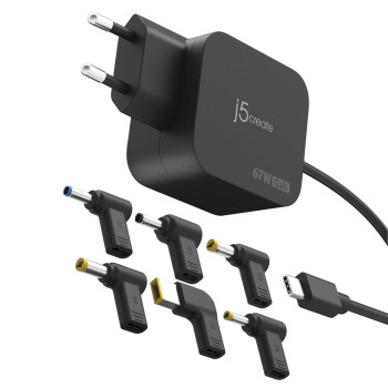 j5create JUP1565DCE-EN Jup1565Dc 67W Gan Pd Usb-C� JUP1565DCE-EN