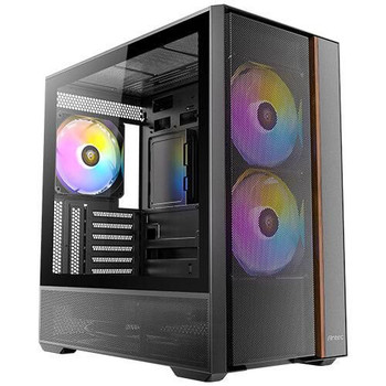 Antec 0-761345-10241-4 Flux Rear Midi Tower Black 0-761345-10241-4