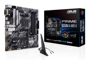 Asus PRIME B550M-A WIFI II Amd B550 Socket Am4 Micro Atx PRIME B550M-A WIFI II