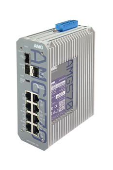 AMG AMG570-4GBT-4G-3S-P290-LV Industrial Managed Switch. 8x AMG570-4GBT-4G-3S-P290-LV