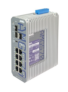 AMG AMG570-8GAT-3S-P90-LV Industrial Managed Switch. 8x AMG570-8GAT-3S-P90-LV