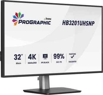 iiyama HB3201UHSNP-B1 32" IPS BLACK panel.3840x2160 HB3201UHSNP-B1