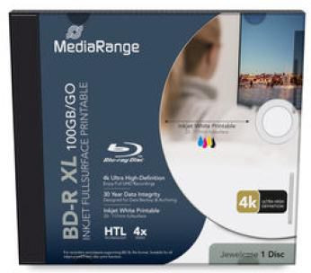 MediaRange MR520 Blank Blu-Ray Disc Bd-R 100 MR520