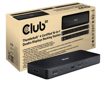 Club3D CSV-1583 Laptop Dock/Port Replicator CSV-1583