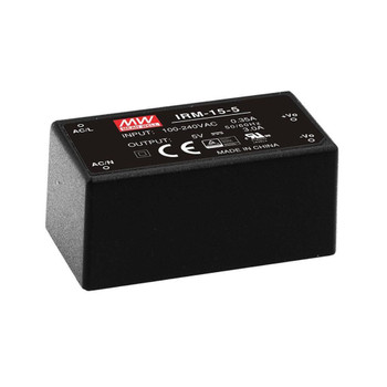 Mean Well IRM-15-12 Power Supply Unit 15 W Black IRM-15-12