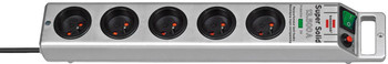 Brennenstuhl 1153344315 Surge Protector Silver 5 Ac 1153344315