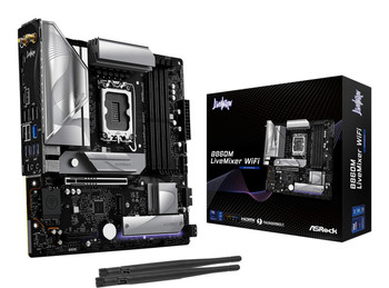 Asrock 90-MXBRT-A0UAYZ B860M Livemixer Wifi Intel 90-MXBRT-A0UAYZ