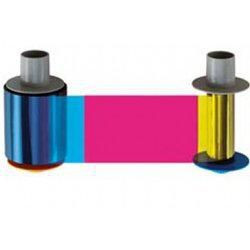 HID 084921 YMCK ribbon with black resin 084921