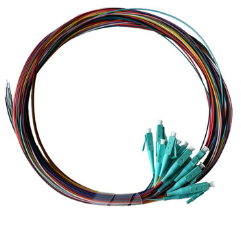 Lanview LVO-PIG-LCUPC-12CORE-OM3-2M Pigtail LC/UPC 50/125 OM3. LVO-PIG-LCUPC-12CORE-OM3-2M