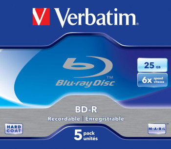 Verbatim 43715 BD-R Single Layer 25GB 6X 43715
