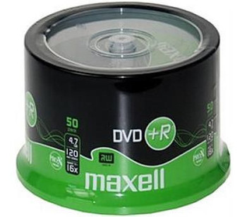 Maxell MX275736 4.7Gb Dvd+R 50 PcS MX275736