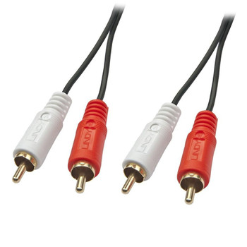 Lindy 35665 15m Premium Audio Cable Phono 35665