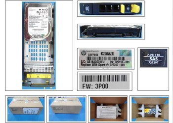 Hewlett Packard Enterprise 727397-001-RFB HDD 1TB 7.2KRPM SFF 727397-001-RFB