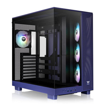 ThermalTake CA-11E-00MNWN-00 Computer Case Midi Tower Blue CA-11E-00MNWN-00
