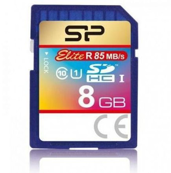 Silicon Power SP008GBSDHAU1V10 Elite 8 Gb Sdhc Uhs-I Class 10 SP008GBSDHAU1V10