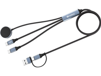 Sandberg 441-69 3in1 Travel Charge Cable 100W 441-69