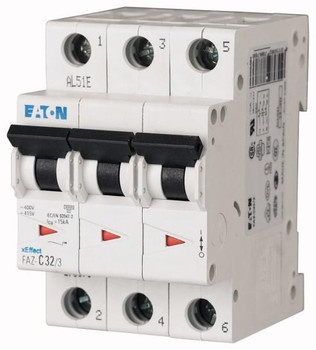 Eaton 278841 Faz-B6/3 Circuit Breaker 278841