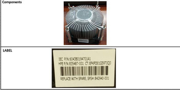 Hewlett Packard Enterprise 842940-001-RFB Heatsink ML10 Gen9 842940-001-RFB