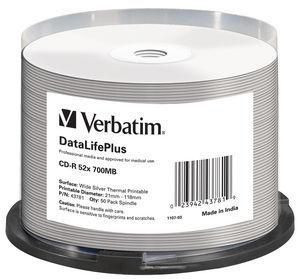 Verbatim 43781 Wide Silver Thermal.700MB 43781