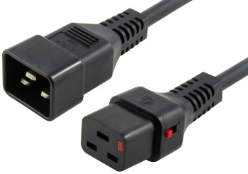 MicroConnect MC-C19C20LOCK-2.5M Powercord C19 IEC Lock - C20 MC-C19C20LOCK-2.5M