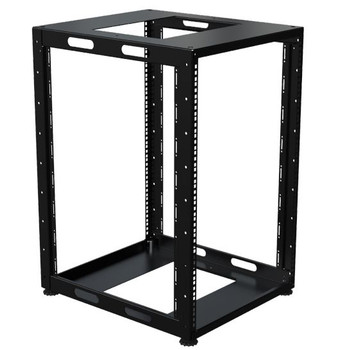 Lanview LVN-OPEN-16U-BL 19" D=584MM 16U Special Open LVN-OPEN-16U-BL