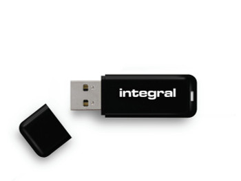 Integral INFD64GBNOIR3.0 64Gb Usb3.0 Drive Neon Black INFD64GBNOIR3.0