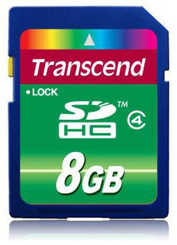Transcend TS8GSDHC4 8GBSD CARD- SDDHC TS8GSDHC4