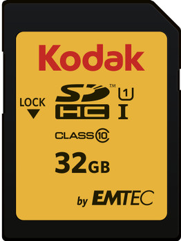 Emtec EKMSD32GHC10K SD Card 32GB KODAK SDHC EKMSD32GHC10K