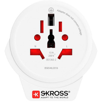 SKROSS 217668 1.500266 Power Plug Adapter 217668