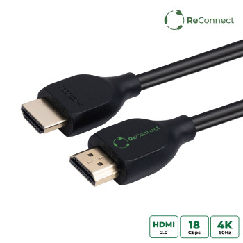 MicroConnect ECO-MC-HDM191910V2.0 ReConnect HDMI 2.0 Cable 4K. ECO-MC-HDM191910V2.0