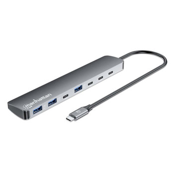 Manhattan 181167 Usb-C Dock/Hub. Ports X7: 181167