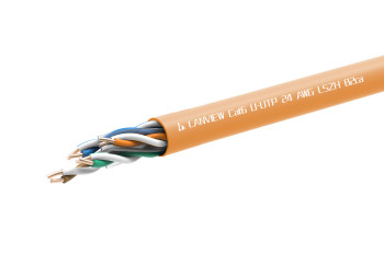 Lanview LVN122156 Cat 6 U/UTP LSZH B2ca Solid LVN122156