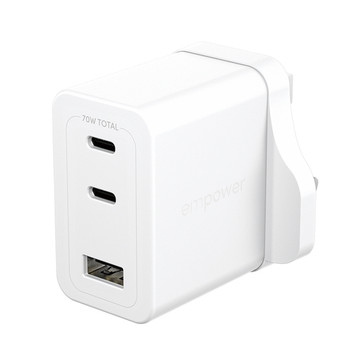 Panzerglass Empowerôäó By ?« Turbo 70W Multiple Charger Incl. 2 X Usb-C + Usb-A EM83840
