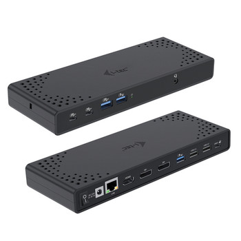 I-Tec Usb-C Triple Display Docking Station Gen 2 + Power Delivery 100W. Connecti C31TRIPLE4KDOCKPDUK